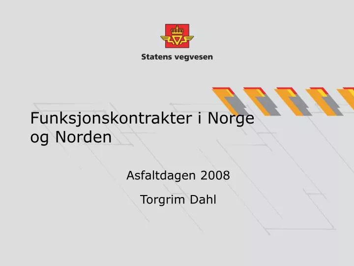 funksjonskontrakter i norge og norden