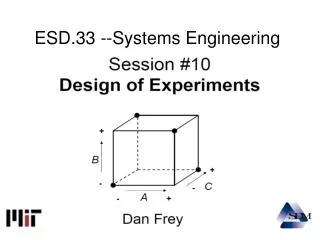 ESD.33 --Systems Engineering