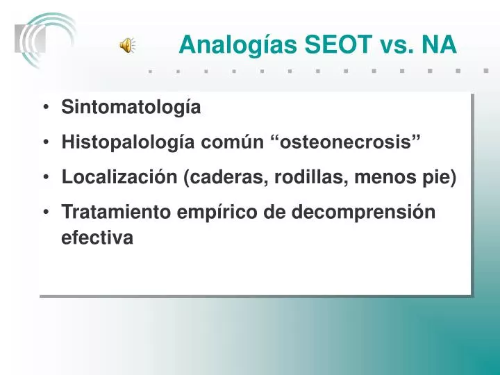 analog as seot vs na