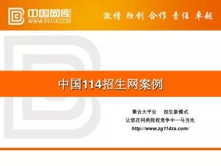 中国 114 招生网案例