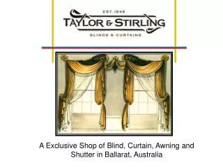 Taylor & Stirling-A Reputed Fabric Manufacturer Company