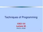 Overview of C++ Enumeration Types and Their Usage in Programming - slide 1