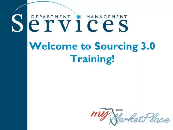 welcome to sourcing 3 0 training