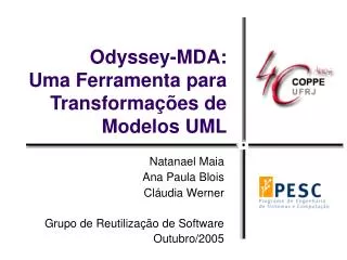 Odyssey-MDA: Uma Ferramenta para Transformações de Modelos UML