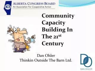 Community Capacity Building In The 21 st Century