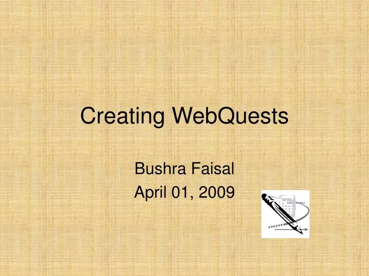 creating webquests