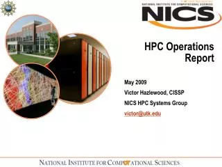 HPC Operations Report