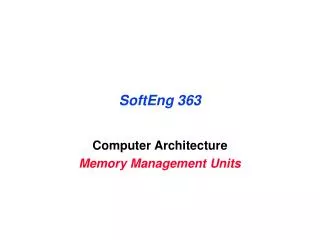 SoftEng 363