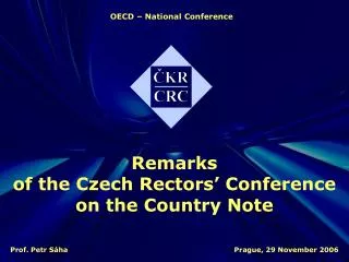 OECD – National Conference
