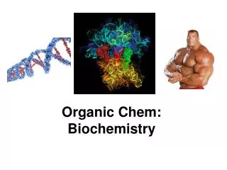 Organic Chem : Biochemistry