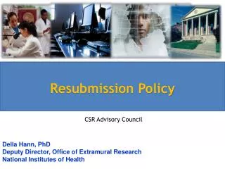 Resubmission Policy