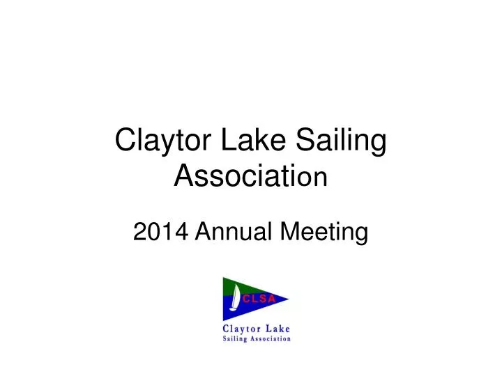 claytor lake sailing associati on