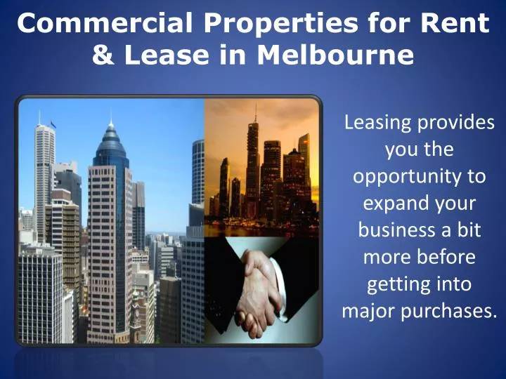commercial properties for rent lease in melbourne