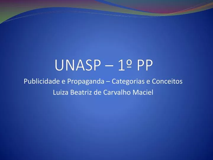 unasp 1 pp