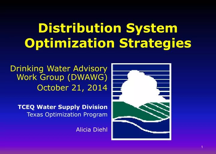distribution system optimization strategies