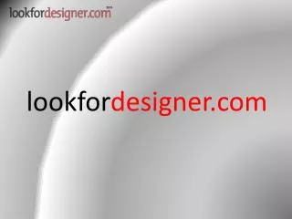 lookfor designer
