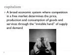 capitalism - slide 1