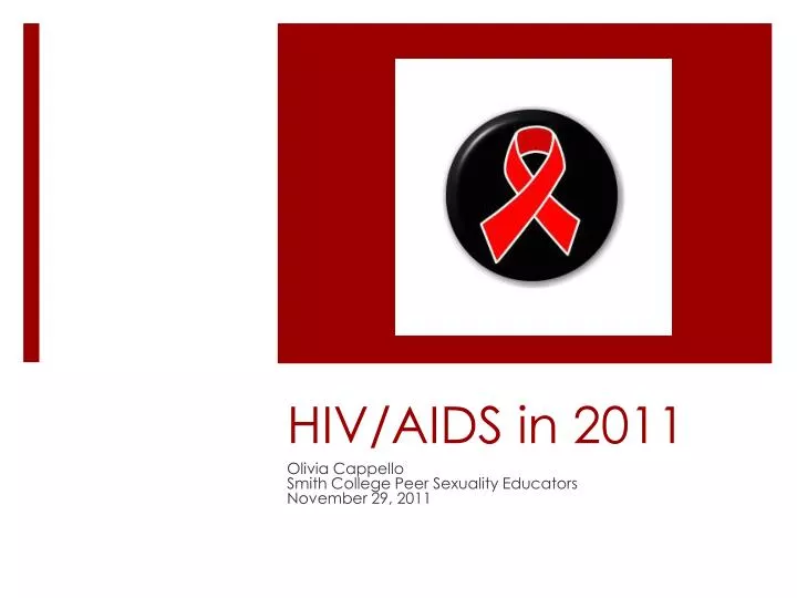 hiv aids in 2011