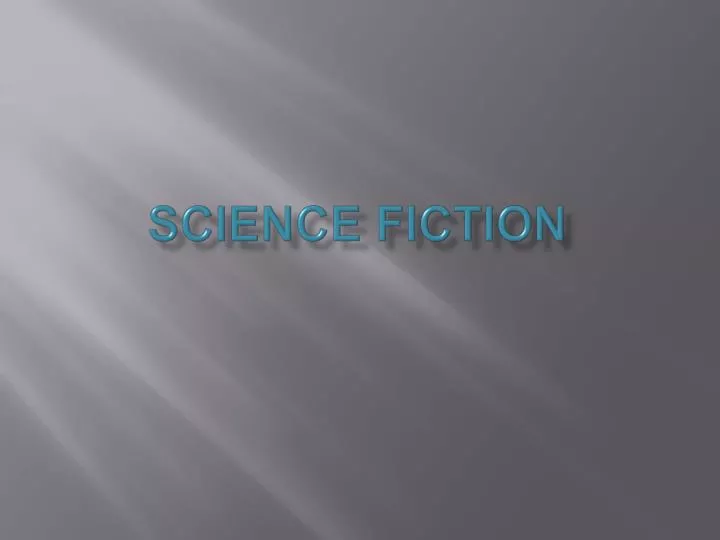 science fiction