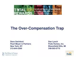 The Over-Compensation Trap