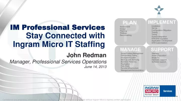im professional services stay connected with ingram micro it staffing