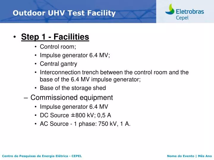 outdoor uhv test facility