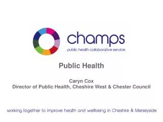 Public Health Caryn Cox Director of Public Health, Cheshire West &amp; Chester Council