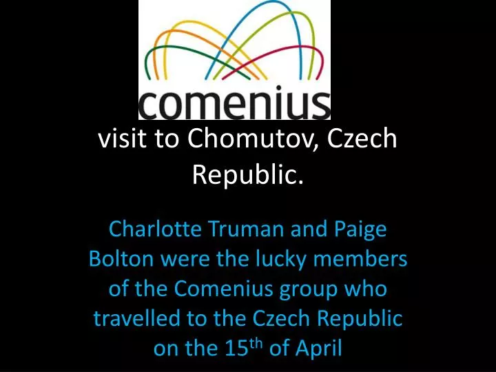 visit to chomutov czech republic
