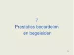7 Prestaties beoordelen en begeleiden - slide 1