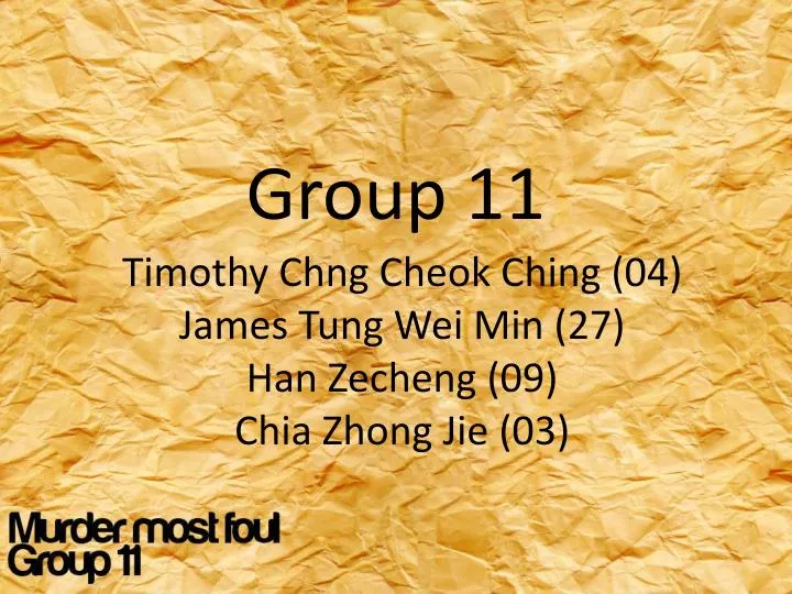 group 11