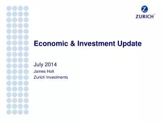 Economic &amp; Investment Update