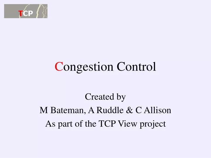 c ongestion control