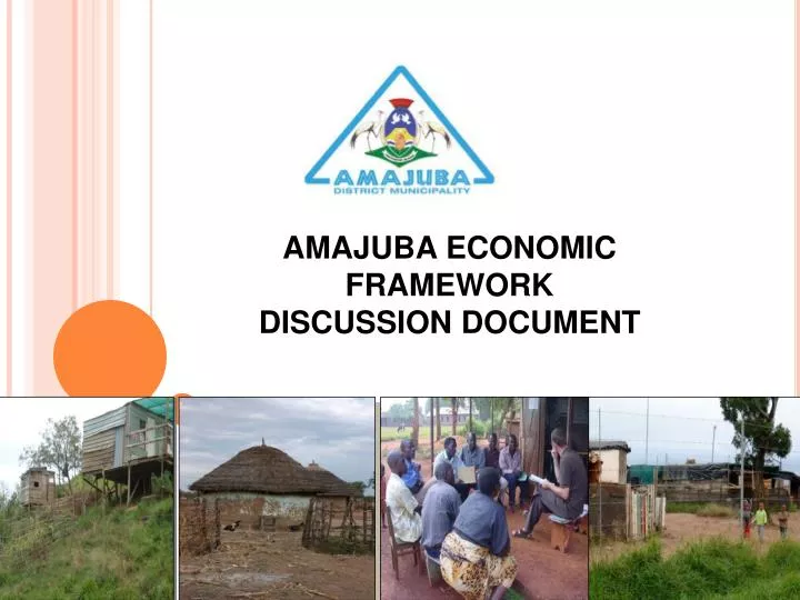 amajuba economic framework discussion document