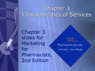 Chapter 3 Characteristics of Services