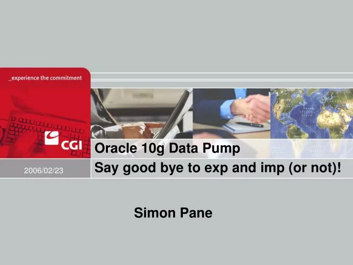 oracle 10g data pump say good bye to exp and imp or not