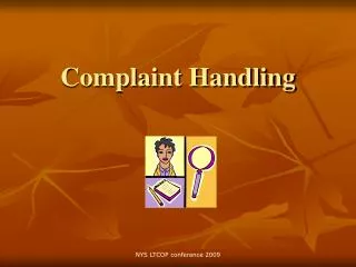 Complaint Handling