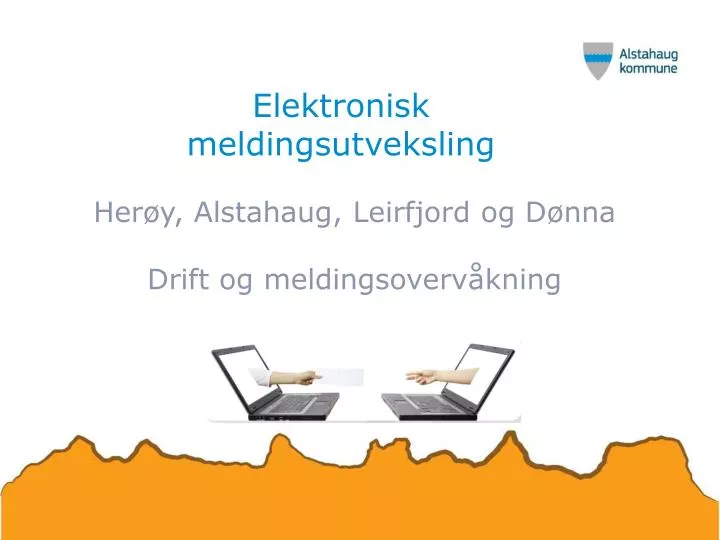 elektronisk meldingsutveksling