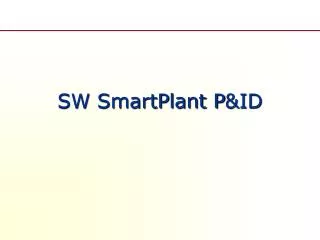 SW SmartPlant P &amp; ID