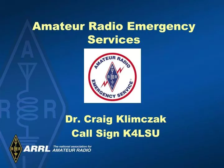 amateur radio emergency services