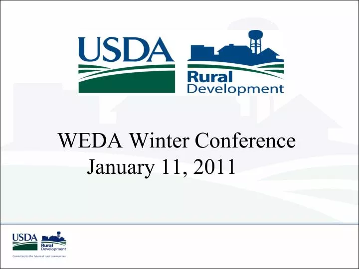 weda winter conference january 11 2011