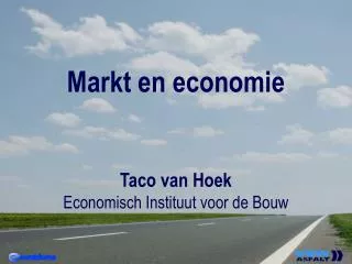 Markt en economie