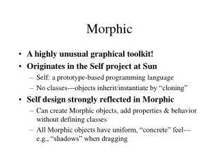 Morphic