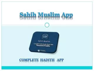 Sahih Muslim -Complete Hadith App