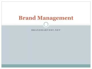 Strategic Brand Management Companies in India