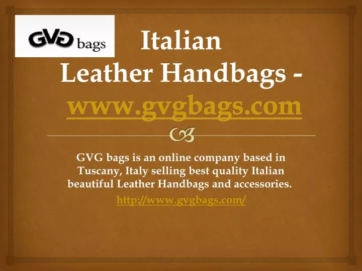 italian leather handbags www gvgbags com