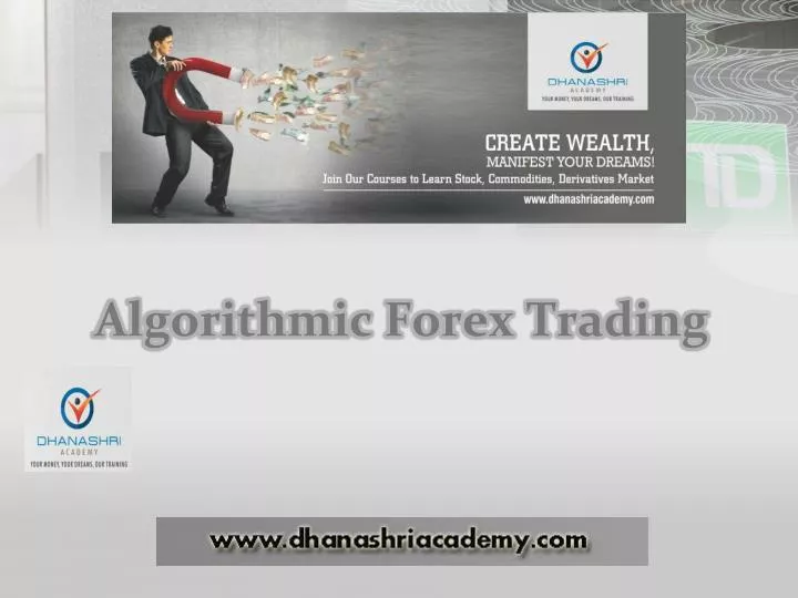 algorithmic forex trading