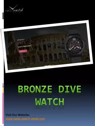 Bronze Dive Watch