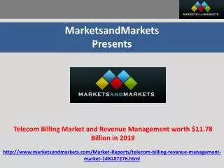 Telecom Billing Market and Revenue Management worth $11.78 B