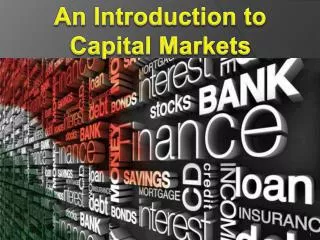 What is the Meaning of Capital Market?