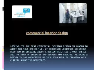 commercial interior design